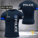 NEW YORK POLICE CUSTOMIZE T SHIRT/HOODIE 3D PRINTED TMT