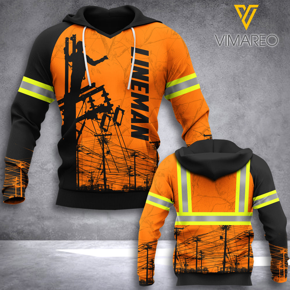 Lineman UNIFORM HOODIE 3D TPM CAM