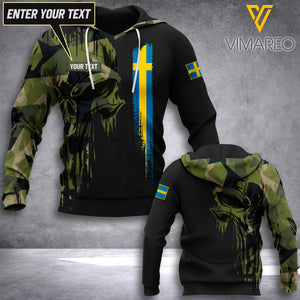 Sweden SOLDIER CUSTOMIZE HOODIE 3D TMTL