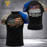 pennsylvania T SHIRT 3D PRINTED TL113 UNDER FLAG