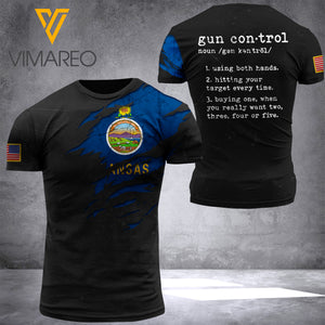 kansas T SHIRT 3D PRINTED TL273 ZAKA