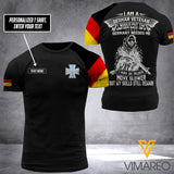 GERMAN ARMY CAMO CUSTOMIZE T SHIRT 3D PRINTED TMT COMBAT