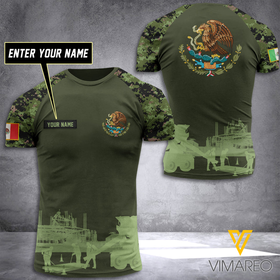 Concrete MEXICO CAMO CUSTOMIZE T SHIRT 3D PRINTED TMT
