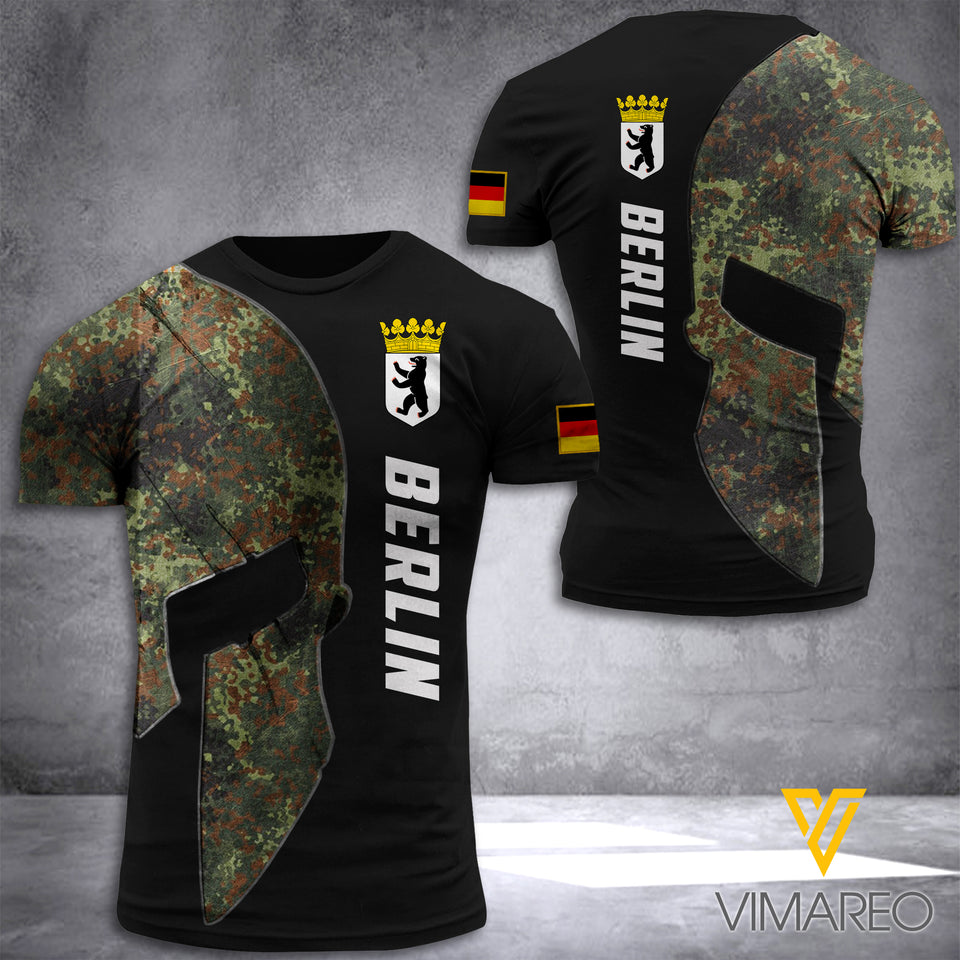 BERLIN CAMO T SHIRT 3D PRINTED TMTL SPARTAN