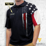 PERSONALIZED PLUMBER POLO SHIRT 3D PRINTED MAR-MA26