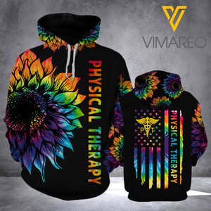 Physical Therapy 3D printed hoodie QRSET