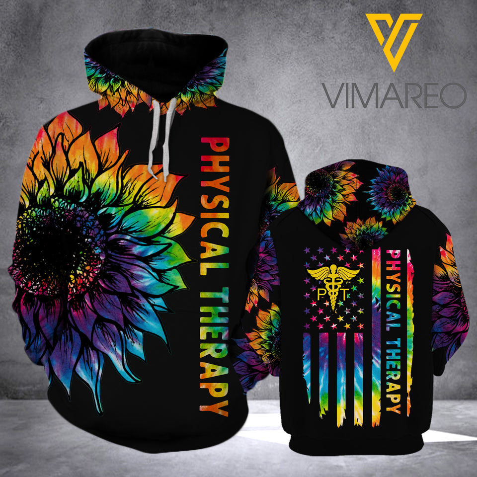 Physical Therapy 3D printed hoodie QRSET