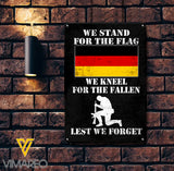 German Soldier Printed Metal Sign JUE-MD29