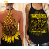 November Girl Criss-Cross Open Back Camisole Tank Top 2203NGBA