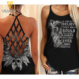 PitBull Soul Criss-Cross Open Back Camisole Tank Top