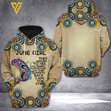 June girl-They whispered to her... HOODIE 3D PRINTED NQA