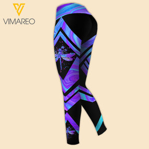 March Girl Criss-Cross Open Back Camisole Tank Top Legging TVMR