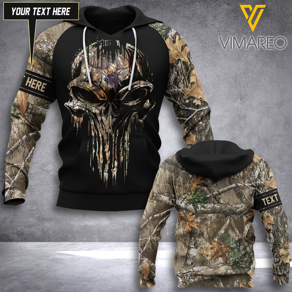 Deer Hunting Camouflage CUSTOMIZE T SHIRT/HOODIE 3D PRINTED