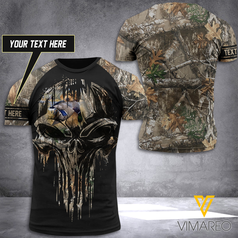 Duck Hunting Camouflage CUSTOMIZED T SHIRT/HOODIE 3D PRINTED