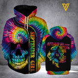 September Girl with Tattoos IDK HOODIE 3D PRINTED