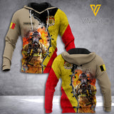 Belgium Firefighter Customized 3D Printed Shirt RME
