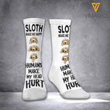 SLOTH MAKE ME HAPPY ART SHOCKS NQA