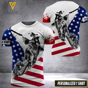 ARBORIST patriot CUSTOMIZE T SHIRT 3D PRINTED