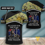 PHN PERSONALIZED AUSTRALIAN ARMY TSHIRT 3D PRINTED JUL-MA15