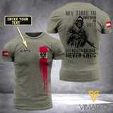 PHN PERSONALIZED AUSTRIA ARMY TSHIRT PRINTED APR-MA14