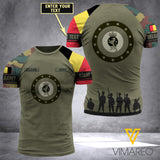 Customized Belgian soldier 3D Printed Combat Shirt EZA1604