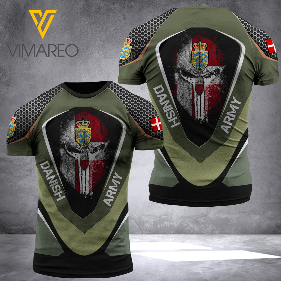 PHN Danish Army 3D Printed Shirt APR-MA09