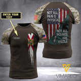 Florida Flag Customized 3D PRINTED SHIRT PTR