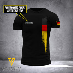 Customized German Combat 3D Printed  Shirt EZA3006