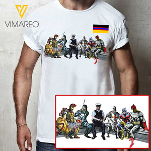 GERMAN POLICE TSHIRT PRINTED JUL-MA12
