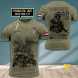Customized Holland Soldier 3D Printed Combat Shirt EZA2307