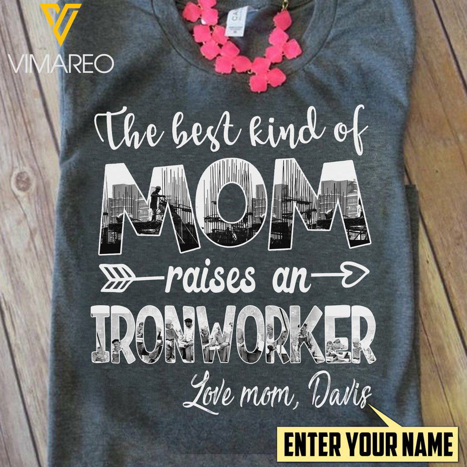 PERSONALIZED HAPPY MOTHER'S DAY - IRONWORKER TSHIRT 3D PRINTED APR-MA09