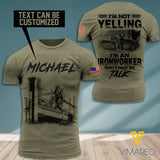 IRONWORKER CUSTOMIZE T-SHIRT