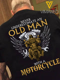 PHN MOTORCYCLE OLD MAN TSHIRT PRINTED MAY-MA12