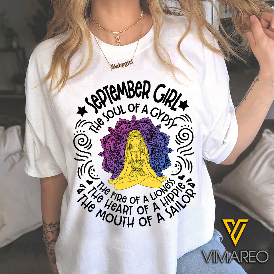 SEPTEMBER GIRL T-SHIRT