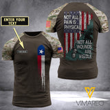Texas Flag Customized 3D PRINTED SHIRT PTR