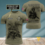 Customized British Soldier 3D Printed Combat Shirt EZA2307