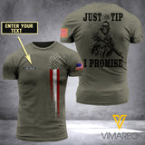 Just the tip customized US soldier 3D Printed Shirt EZA074