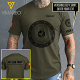 belgian army CUSTOMIZE T SHIRT 3D PRINTED 782