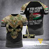 PHN PERSONALIZED HUNGARIAN ARMY HOODIE 3D PRINTED APR-MA09
