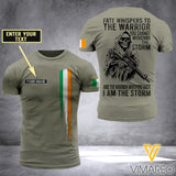 Customized Ireland Soldier 3D Printed Storm Shirt EZA134