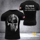 PLUMBER TSHIRT 3D PRINTED MAY-MA05