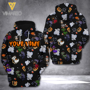 DACHSHUND HALLOWEEN HOODIE 3D PRINTED TNTQ1208