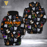 DACHSHUND HALLOWEEN HOODIE 3D PRINTED TNTQ1208