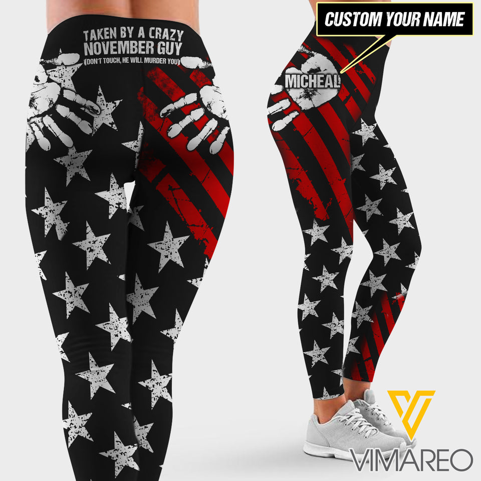 PERSONALIZED TAKE BY A NOVEMBER GUY US LEGGING TNDT2109
