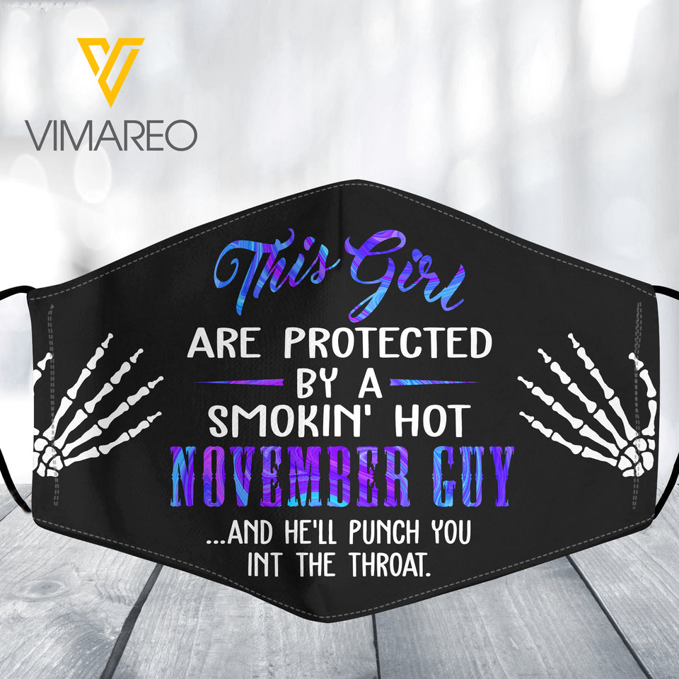 PROTECTED BY A NOVEMBER GUY MASK TNDT1009