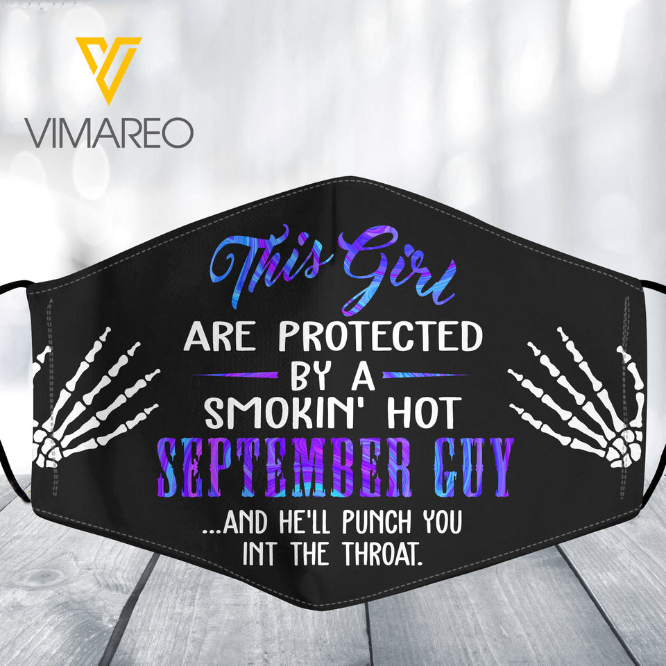 PROTECTED BY A SEPTEMBER GUY MASK TNDT1009