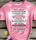 OCTUBRE SPANISH GIRL BLEACHED TSHIRT PRINTED TNTQ2809