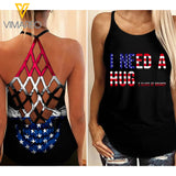 KHMD I NEED A BRANDY Girl Criss-Cross Tank Top