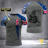 Customized Australia Air Force 3D Printed Combat Shirt EZD154
