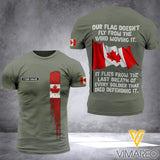 Customized Canada Army 3D Printed TShirt 0904NGBD